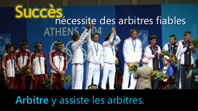 Succs ncessite des arbitre fiables. Arbitre y assiste les arbitres.